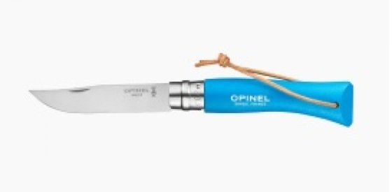 OPINEL No. 7 Colorama zakmes RVS blauw