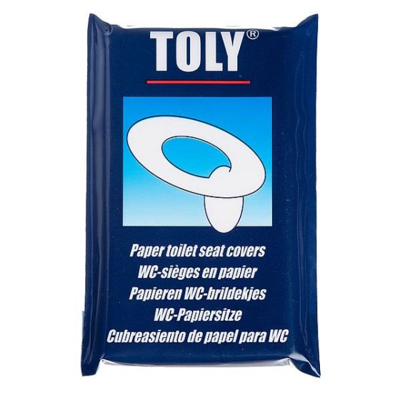 TOLY couvre-sièges de toilette en papier 10 pièces
