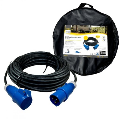HABA CEE verlengkabel 40 m neopreen 3 x 1,5 mm²