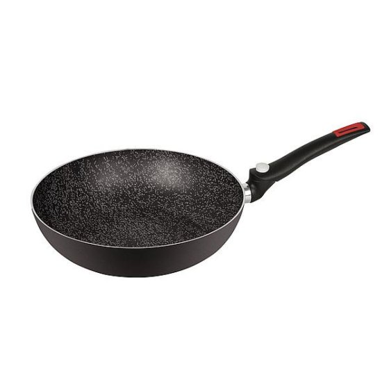Bo-Camp Turn wok pan 28 cm with foldaway handle