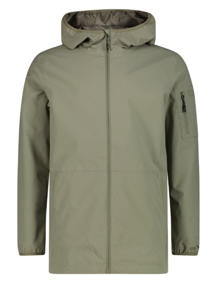 MAN PARKA FIX HOOD 54 SAGE CMP