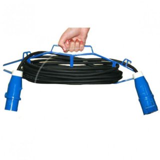 HABA kabel- en slanghouder kunststof blauw