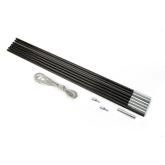 Bo-Camp replacement set fiberglass tent poles 9.5 mm 8x60 cm