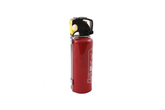 Extincteur à poudre Carpoint 1 kg ABC acier rouge