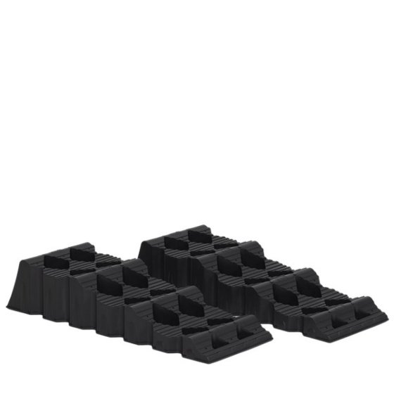 Milenco MGI Midi nivellierkeil set 2 stück schwarz