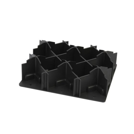 Gimeg Milenco Stacka jack foot plaque de rehausse set noir