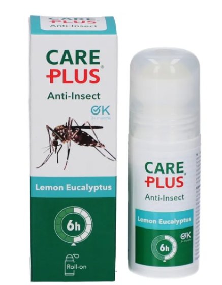 Care Plus Anti-Insect Natural Lemon Eucalyptus Roll-On 50 ml