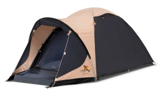 Safarica Kenia 170 TC koepeltent 2-persoons beige-antraciet