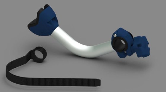 FIAMMA Bike-Block Pro 2 pince de vélo bleue