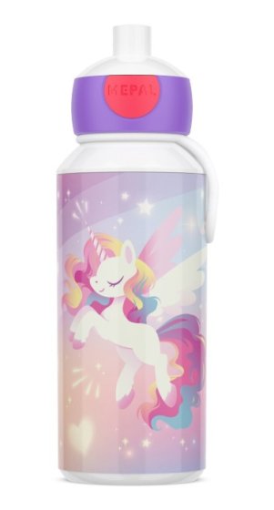 Mepal Campus bouteille isotherme pop-up 400 ml Unicorn Glow