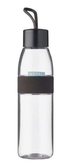 Mepal Water Bottle Ellipse Trinkflasche 500 ml - Nordic Black