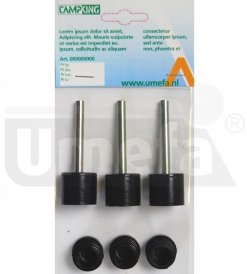 UMEFA tent cap 25 mm plastic end cap