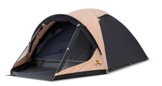 Safarica Kenia 230 TC koepeltent 3-persoons beige/antraciet