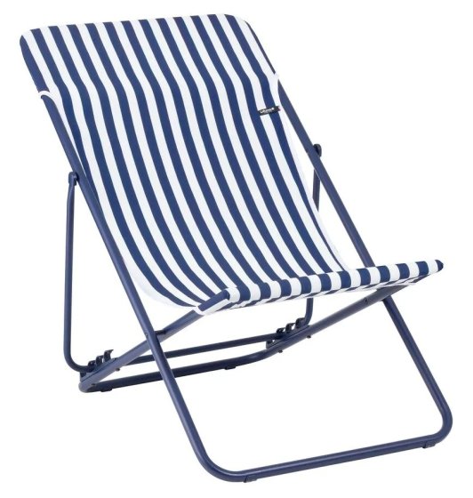 Lafuma Maxi Transat Airlon vouwbare ligstoel indigo