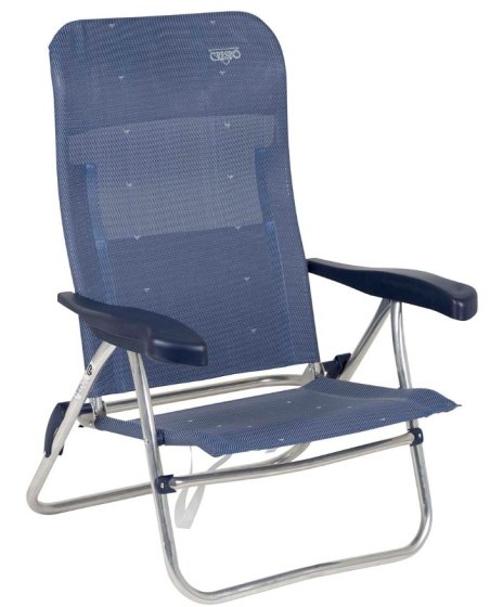 Crespo AL/205 strandstoel donkerblauw