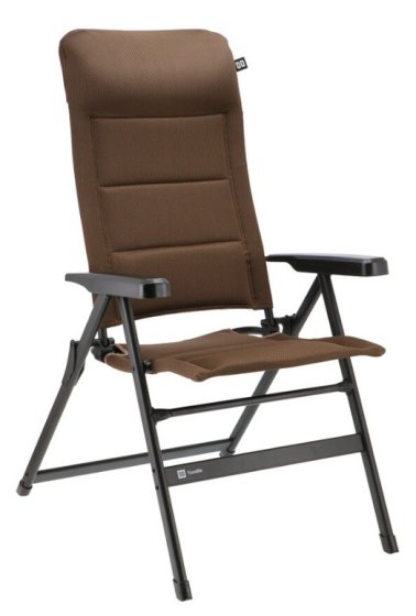 Travellife Barletta Comfort L vouwstoel bruin