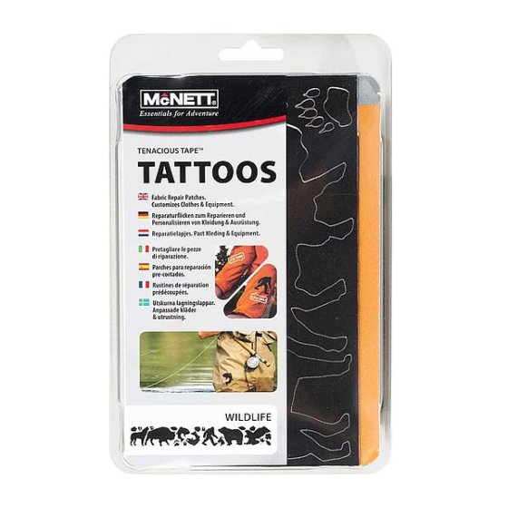 McNett Tenacious Tape Wildlife repair patches black