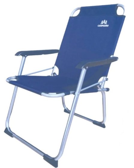 Campguru Chair XL folding chair blue