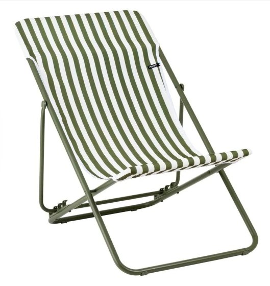 LAFUMA Maxi Transat Airlon folding chair moss green