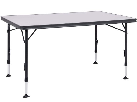 Crespo AP/276 zwarte kampeertafel 140 x 85 cm