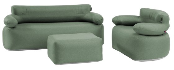 Ensemble lounge gonflable Outwell Laze vert