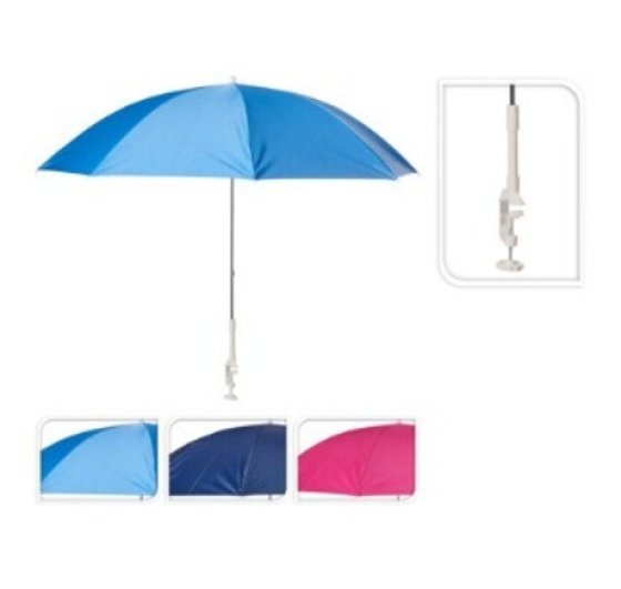 PARASOL DE BALCON/CHAISE D120CM ASS