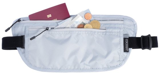 TRAVEL WAIST WALLET GREY COCOON