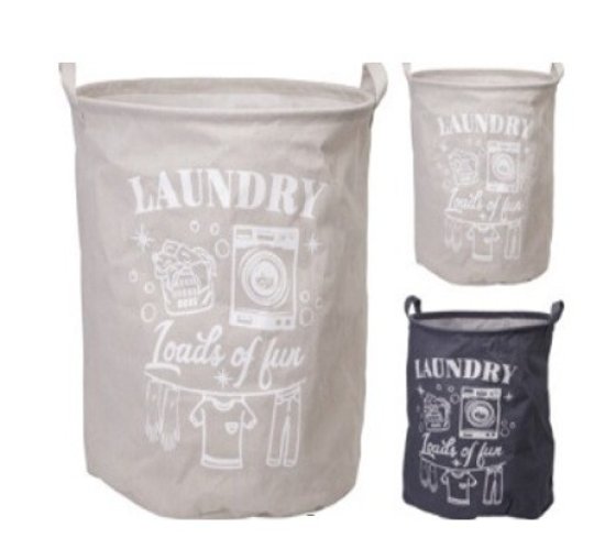 SAC A LINGE D40XH50CM ASS