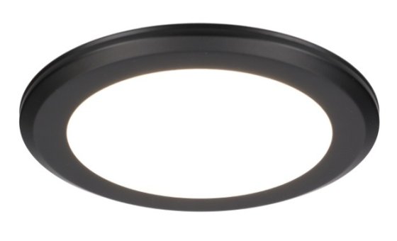 PLAFONNIERE COPIANO 10-24V ZWART