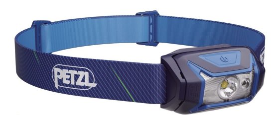 Petzl TIKKA Stirnlampe 350 Lumen blau