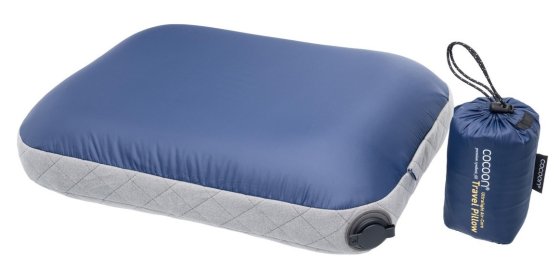 COCOON Air-Core Pillow Ultralight reiskussen indigo/grijs