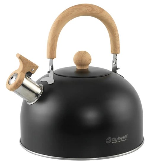 Outwell Tea Break Kettle Lux L Camping-Wasserkessel 2,2 L schwarz