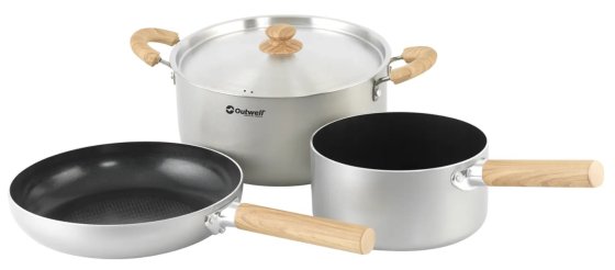 Outwell Feast Ceramic Set L aluminium cookware set