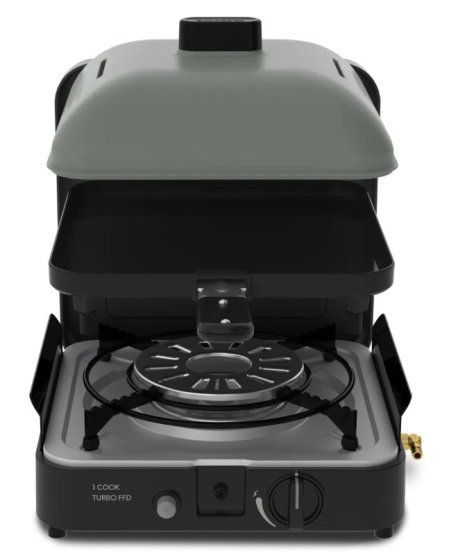 CADAC 1 Cook Turbo Pro FFD gas stove with QR connection