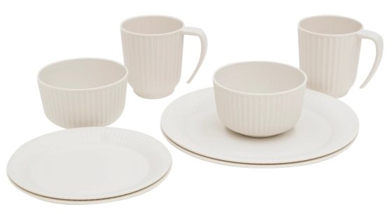 Outwell Delish set de vaisselle 2 personnes Sandstone
