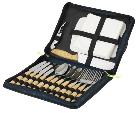 Outwell Morella Picknick-Besteckset mit Tragetasche