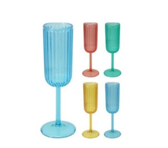 CHAMPAGNEGLAS AS KLEUR ASS