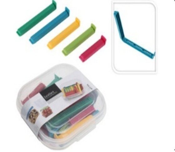Excellent Houseware bag clips 24 pieces in storage box