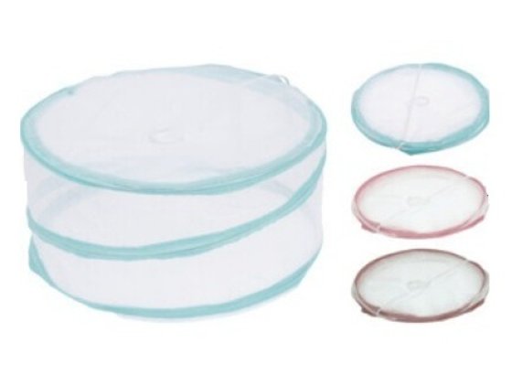 FOOD COVER POP-UP 30X14.5CM ASS.