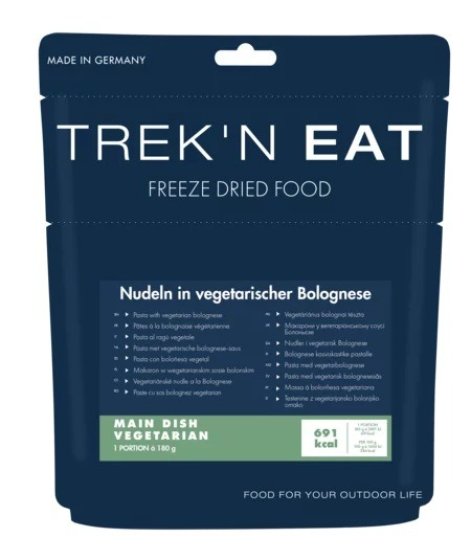 TREK'N EAT pasta with vegetarian bolognese outdoor meal 180 g