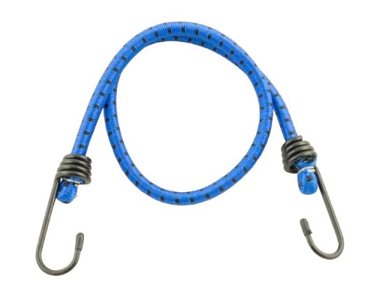 Ledent spannseile mit haken 45 cm 8 mm - set mit 2
