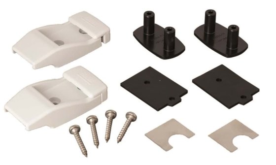 Supports muraux Fiamma pour pieds de store 2 pièces F98655-176