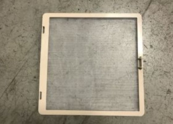 Trigano MPK Moskitonetz für Dachluke 28 x 28 cm