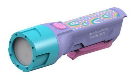 Ledlenser Kidbeam4 zaklamp voor kinderen paars