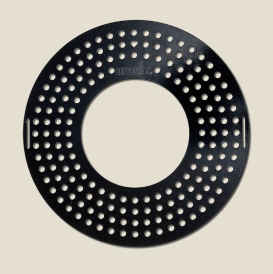 Omnia perforated baking tray for camping oven