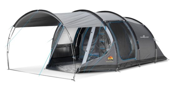 Safarica Blackhawk 300 Deluxe DarkSleep tunneltent 4-persoons