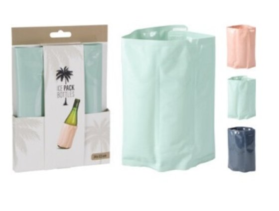 KOELELEMENT VOOR FLESSEN KLEUR ASS