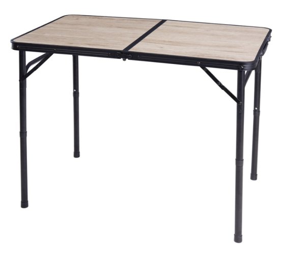 Redcliffs verstellbarer Campingtisch braun 90 x 60 cm