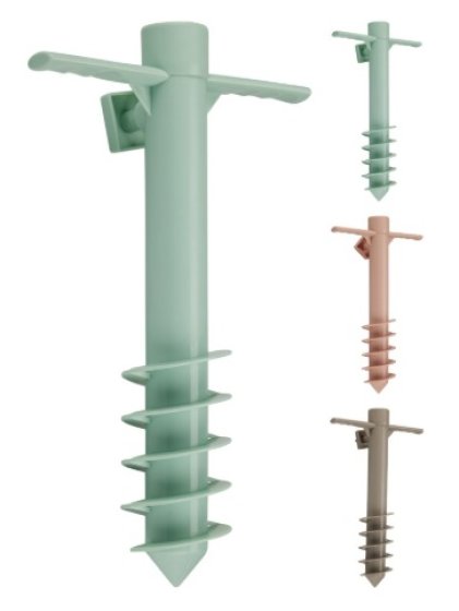 Koopman parasolboor 40 cm kunststof assorti