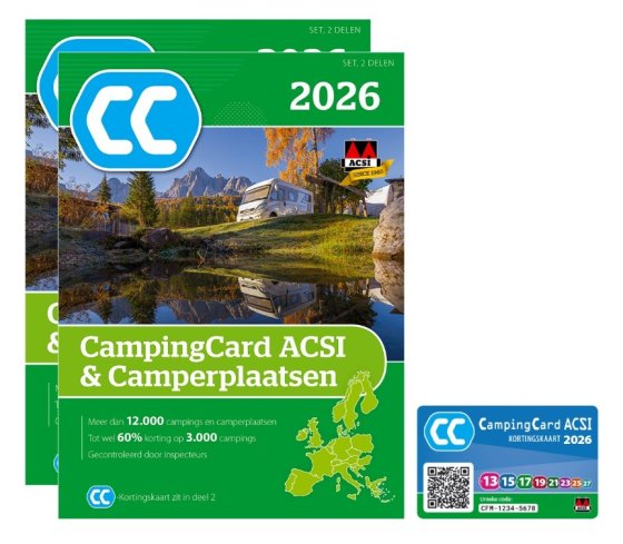 ACSI CampingCard & Wohnmobilstellplätze 2026 Campingführer